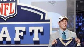 PROMESA. Bradford se ha convertido en el octavo ''quarterback'' elegido en el número uno del draft desde 2001.