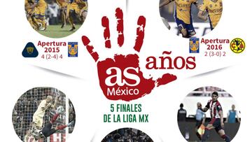 5 finales de la Liga MX destacadas en los últimos 5 años