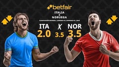 Italia vs. Noruega: horario, dónde ver, pronósticos y clasificación