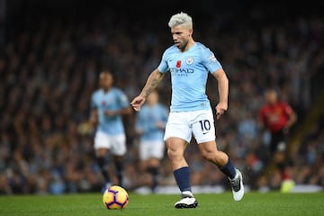 Agüero, el último en sumarse a la moda del pelo blanco