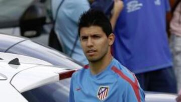 Agüero en Majadahonda.