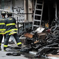 Mueren 4 personas al incendiarse una tienda de bicis eléctricas