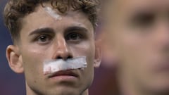 La cara de Fermín y la de Simeone al acabar: la escena del final es tremebunda