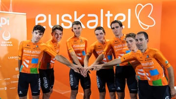 Presentado el siete del Euskaltel para la Itzulia