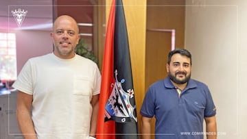 Sernández y Serrano se unen al proyecto deportivo del Mirandés.