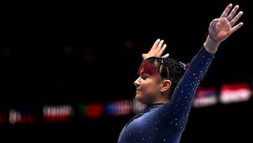 Alexa Moreno, cuarto lugar mundial en prueba de salto