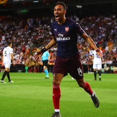 1x1 del Valencia: nadie pudo con Aubameyang