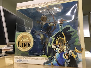 Os mostramos nuestra figura de Link (Breath of the Wild) de F4F
