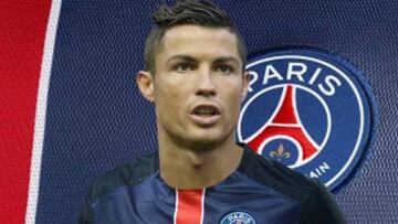 France Football viste a Cristiano Ronaldo con la camiseta del PSG.