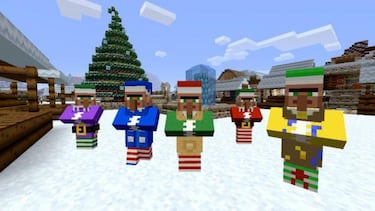 Esta semana será Navidad en los mundos de Minecraft