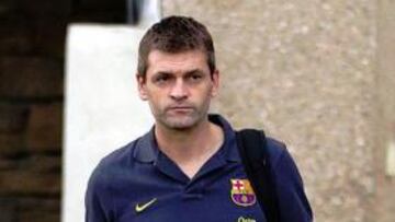 Tito Vilanova vaijó a Madrid en AVE.