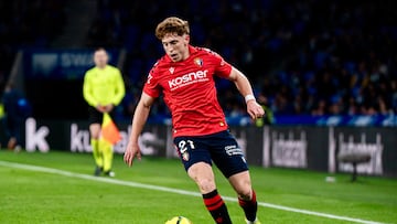 Víctor Muñoz, autor del gol de Osasuna.