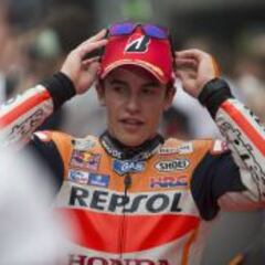 Marc Márquez: "En el fútbol esto es tarjeta roja"