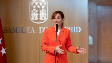 La portavoz de Más Madrid en la asamblea y candidata a la Presidencia regional, Mónica García, ofrece una rueda de prensa previa al pleno en la Asamblea de Madrid, a 2 de febrero de 2023, en Madrid (España). El primer pleno del año electoral en la Asamblea está marcado por las próximas elecciones autonómicas y municipales de mayo y con la vista puesta en la relación entre PP y Vox, enfriada tras no llegar a un acuerdo para aprobar los Presupuestos. Además, durante el pleno se toma en consideración la Proposición de Ley de Cambio Climático presentada por Unidas Podemos.
02 FEBRERO 2023;MADRID;ASAMBLEA;PLENO AÑO ELECTORAL
Alberto Ortega / Europa Press
02/02/2023