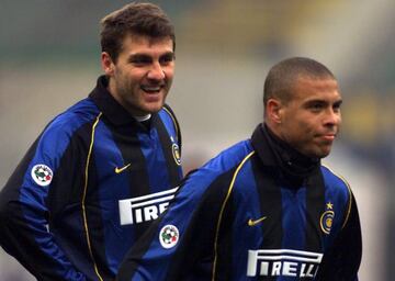 Vieri y Ronaldo con el Inter.
