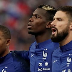 Bronca Mbappé-Giroud antes de la Eurocopa