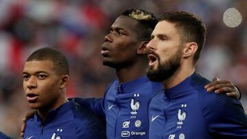 Bronca Mbappé-Giroud antes de la Eurocopa