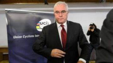 El presidente del la UCI.