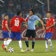 ANFP denuncia a Cavani, Godín, Fucile y Muslera por agresión