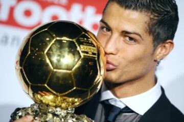 Todos los Balones de Oro de Cristiano Ronaldo