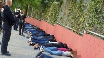 Cinco años de sanción a dos hinchas tras la pelea entre ultras de Hércules y Castellón