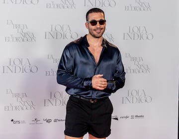El actor Miguel ?ngel Silvestre photocall previo al concierto Lola ?ndigo en el Estadio Riyadh Air Metropolitano.