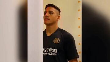 Inter muestra lo que no se vio del día 1 de Alexis en Italia