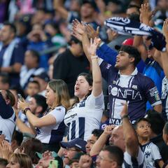 Así festejó la afición de Rayados el pase a Semifinales