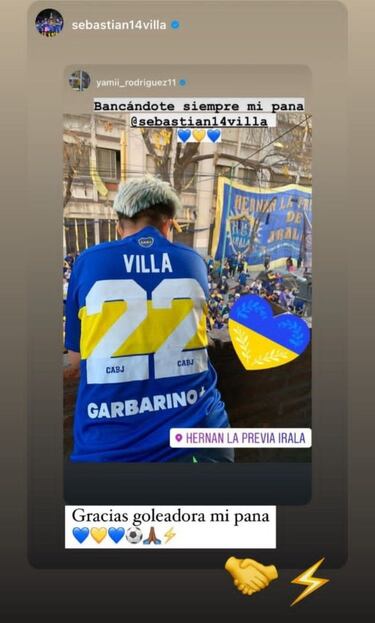 El apoyo de Yamila Rodríguez, capitana de Boca, a Villa tras una nueva denuncia