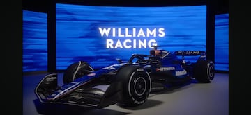 Presentación del nuevo coche de Williams Racing.