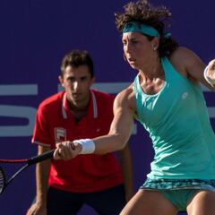 Carla Suárez cae ante Collins a las primeras de cambio