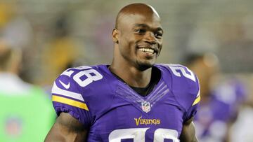 Adrian Peterson lanza coqueteo virtual a los Giants