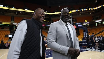 The basketball legend was emotional as his Inside the NBA programme signed off from TNT Sports after being picked up by rival broadcasters.