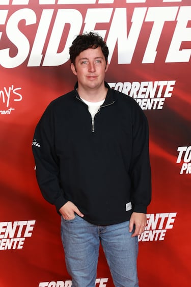Francisco Nicolás durante la premier de la película 'Torrente Presidente' en los Cines Callao. 
 
 
 
