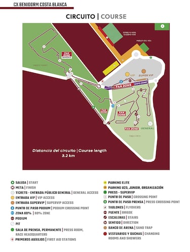 Las ‘trampas’ del renovado circuito de Benidorm: tablones, arena, puentes...