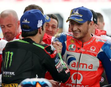 Jack Miller y Johann Zarco.