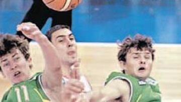 <b>BREADO. </b>Lituania lo tenía claro: todo vale contra Ricky Rubio.