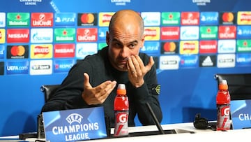 Pep Guardiola press conference ahead of Barcelona - Manchester City