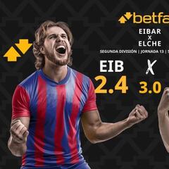 SD Eibar vs. Elche CF: horario, dónde ver, pronósticos y clasificación
