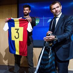 Piqué: una web de citas para casados le ofrece patrocinar a su Andorra