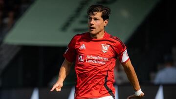 Los difíciles días de Miiko Albornoz en la liga de Dinamarca