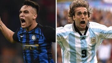 "Lautaro Martínez va por el mismo camino que Batistuta"