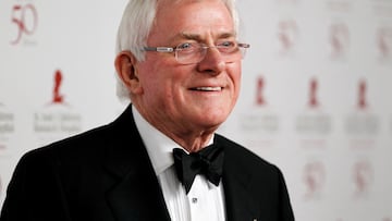 Trailblazing TV talk show host Phil Donahue