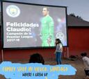 El City homenajeó a Bravo en Viluco tras el título de liga