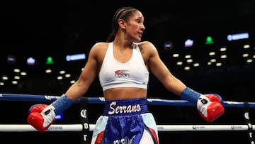 La boxeadora puertorriqueña Amanda Serrano.