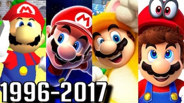 Evolución de ventas de todos los Super Mario en 3D