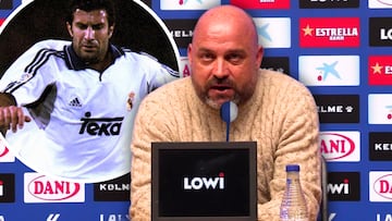 Manolo y su dardo al Barcelona con Figo de por medio: “Lecciones, no, por favor”