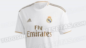Filtran las camisetas del Real Madrid para la 2019/20