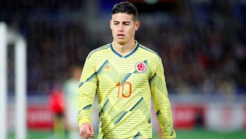 James Rodríguez, jugador de la Selección Colombia.