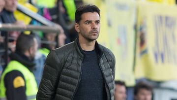 M&iacute;chel, durante el partido contra el Villarreal.